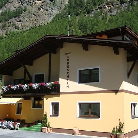 Haus Sonnschein Bed and Breakfast Sölden Buitenkant foto