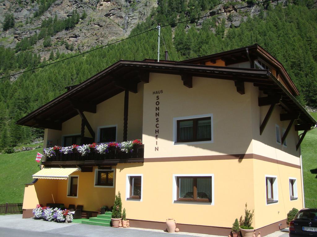 Haus Sonnschein Bed and Breakfast Sölden Buitenkant foto